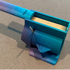 3D printed toothpick dispenser